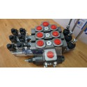 3-section Hydraulic Valve  150l Pneumatic manual-electric 24V