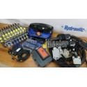 Complete system control block 8-fold fully proportional 90 l/min + CANBUS joysticks with radio control 12 V