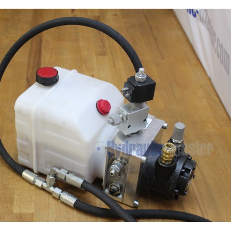 Hydraulic Power Pack driven by Vane Air Motor with remote radio Scanreco and valve Ami 6 functions