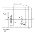 Electric Proportional Joystick Tractor Loader +3rd  Walvoil DLM Closed center LS Load Sense 3 function 90 l/min 24gpm