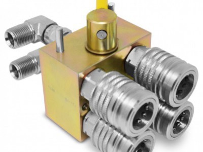 Hydraulic splitter valve